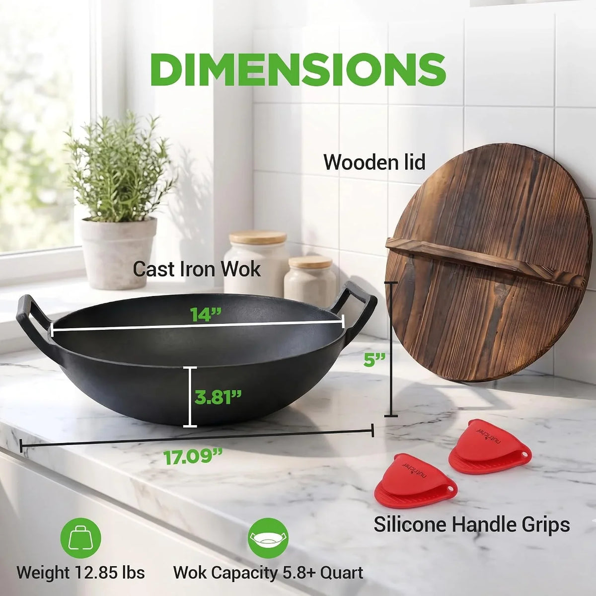 14-cast-iron-wok-with-wooden-lid-pre-seasoned-kadai-for-stir-fry-with-loop-handles-compatible-with-multiple-cooktops-including-induction-large-5-8-qt-capacity