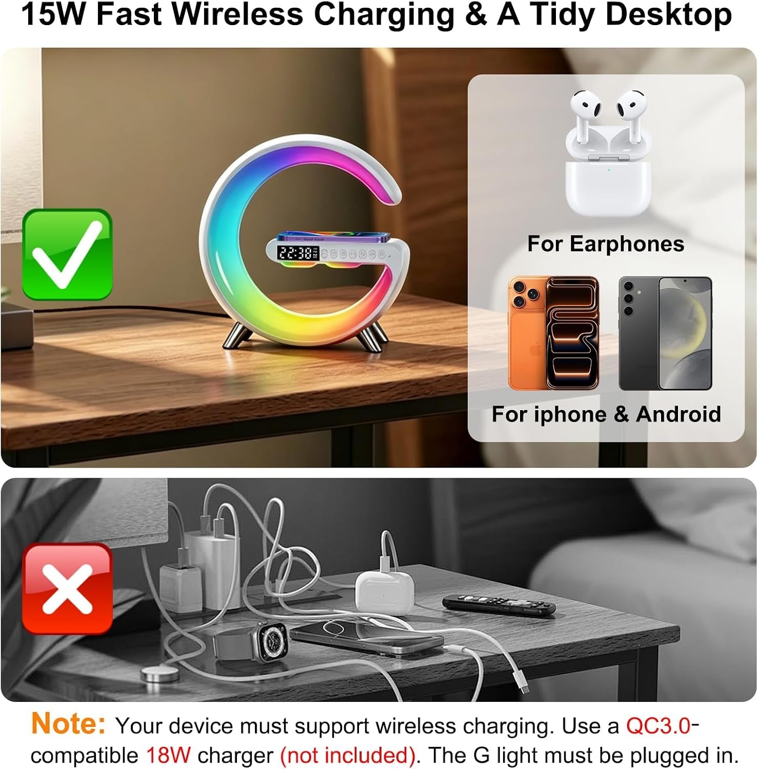 4-in-1-smart-led-table-lamp-alarm-clock-bluetooth-speaker-wireless-charger-app-control-night-light-bedside-lamp-with-fast-charging-station-for-bedroom-home-decor-family-teen-girls-boys-gifts