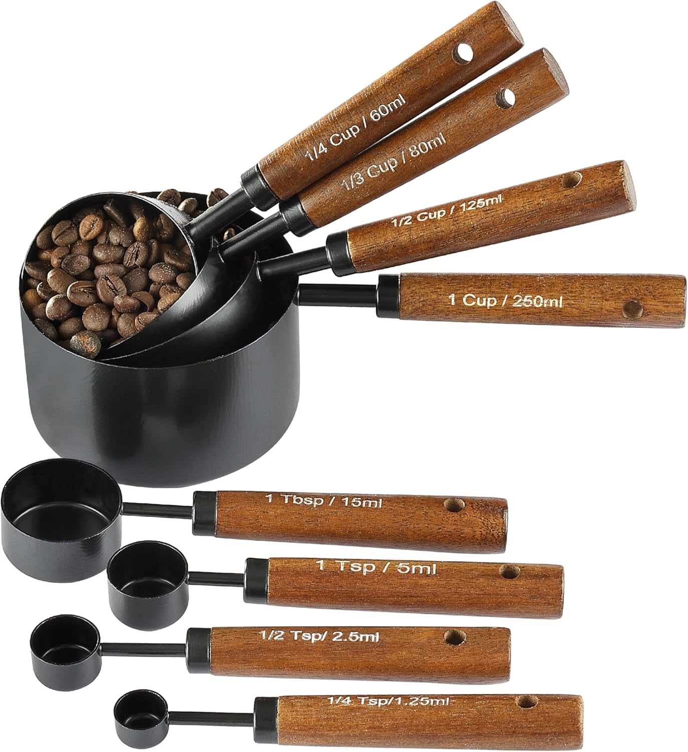 8pcs-measuring-cups-and-spoons-set-dv-stainless-steel-measuring-cups-with-ergonomic-wooden-handle-for-cooking-baking