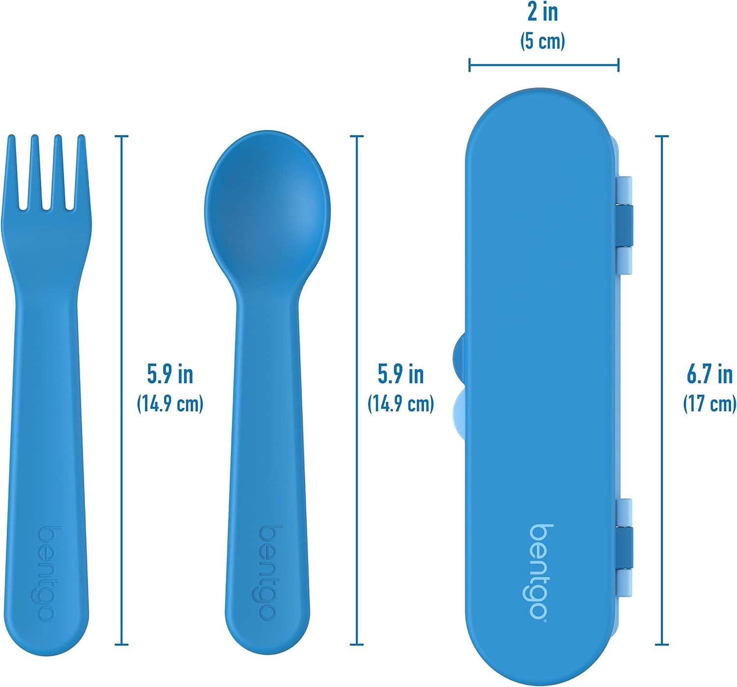bentgo®-kids-plastic-utensil-set-reusable-fork-spoon-storage-case-pfas-bpa-free-easy-grip-handles-lightweight-dishwasher-safe-school-lunch-travel-on-the-go-blue