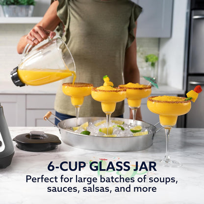 Oster® Classic Series 8-Speed Blender with 6-Cup Glass Jar, Gray5