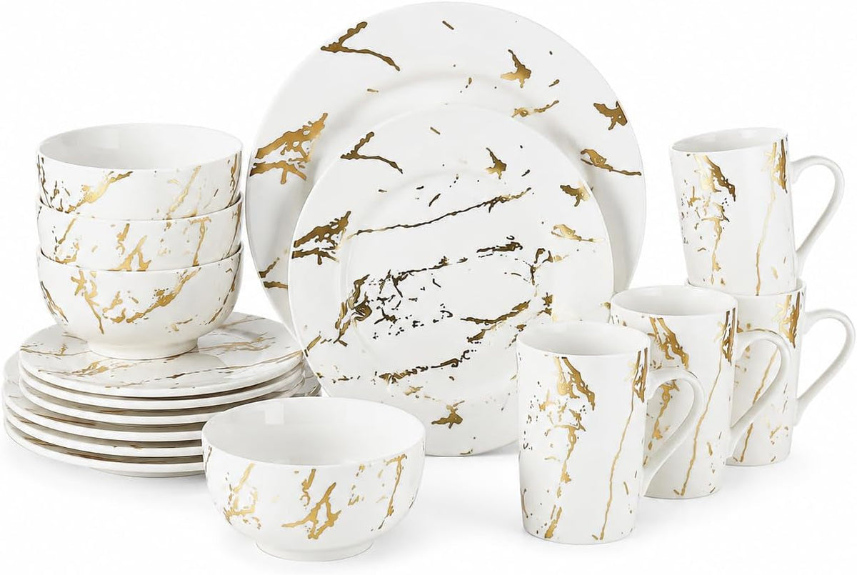 white-dinnerware-set-for-4-16-piece-porcelain-gold-marble