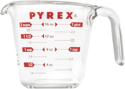 Prepware 6001075 Measuring Cup, Red Graphics, Clear6