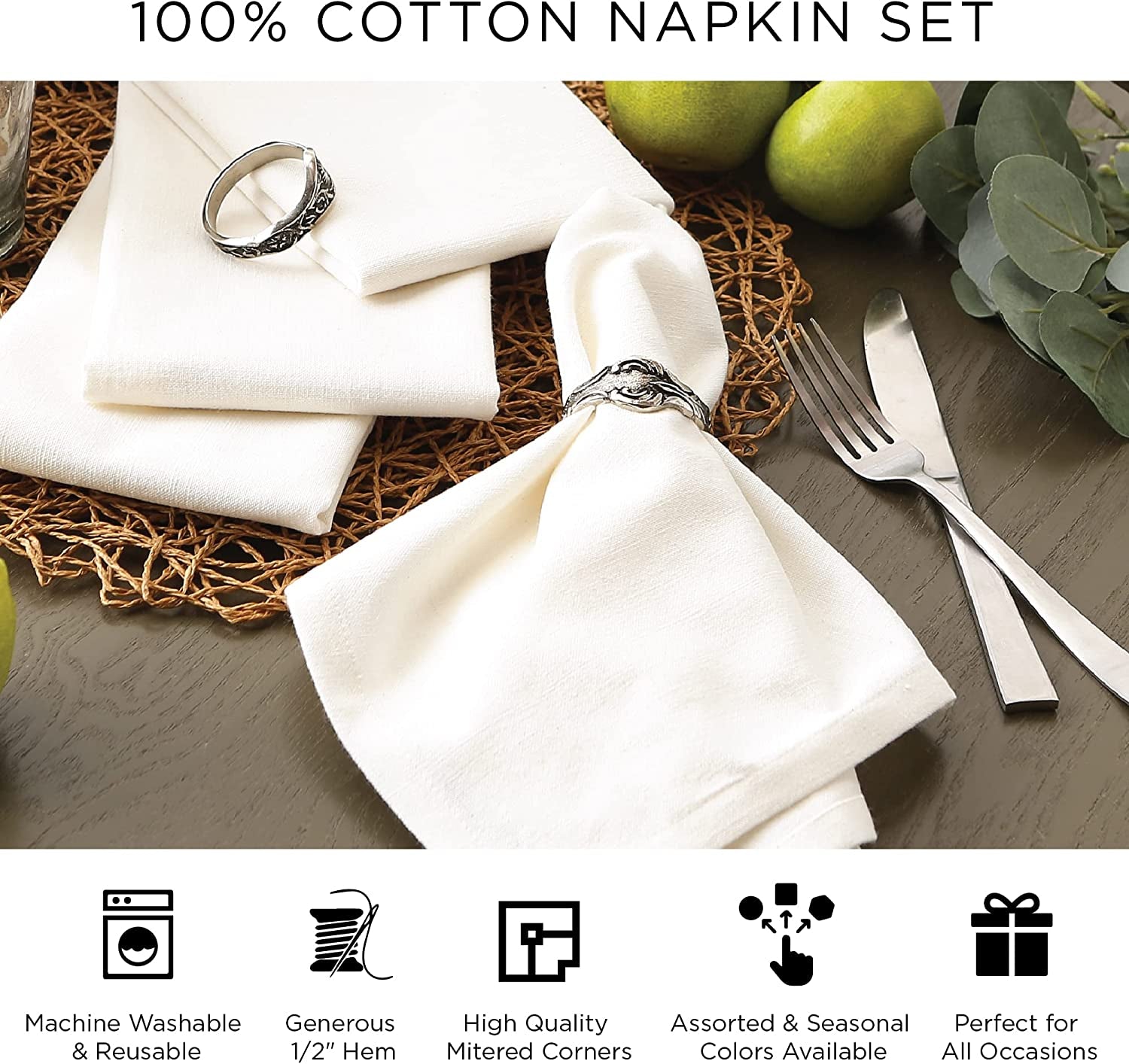 french-stripe-tabletop-collection-farmhouse-style-dining-table-linen-napkin-set-20x20-blue-chambray-6-piece