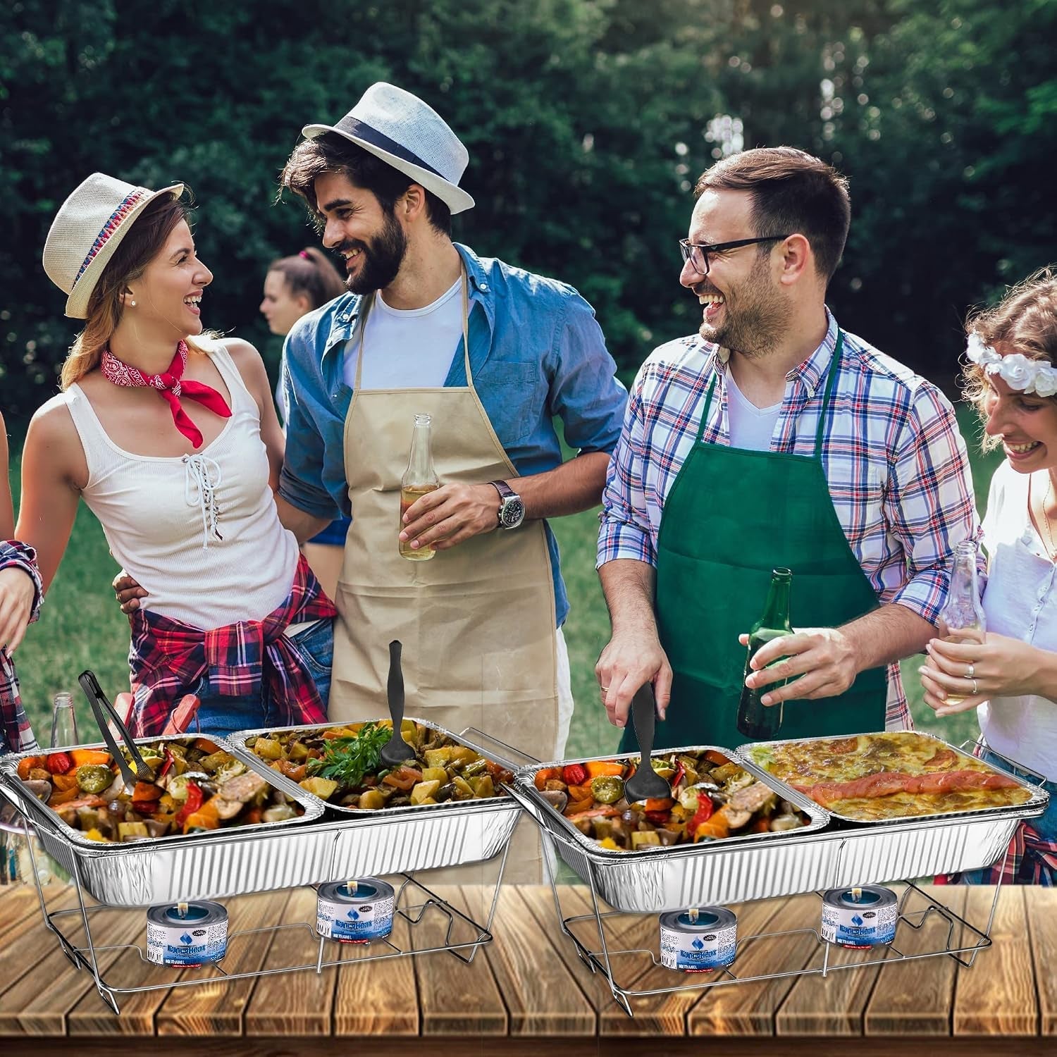 disposable-chafing-dish-buffet-set-food-warmers-for-parties-complete-33-pcs-of-chafing-servers-with-covers-catering-supplies-with-full-size-pans-9x13-warming-trays-for-food-with-utensils-lids