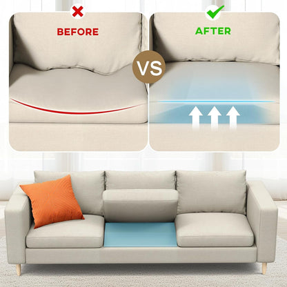 Couch Cushion Support for Sagging Seat, 20"X20"X2" 40D Firm Trapezoid Foam2