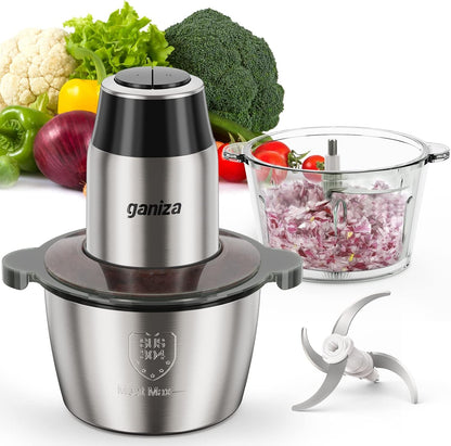 SUS 304 Stainless Steel Bowl Compatible with  GC10 & GC10-S Food Processor, 1PCS, 8Cup3