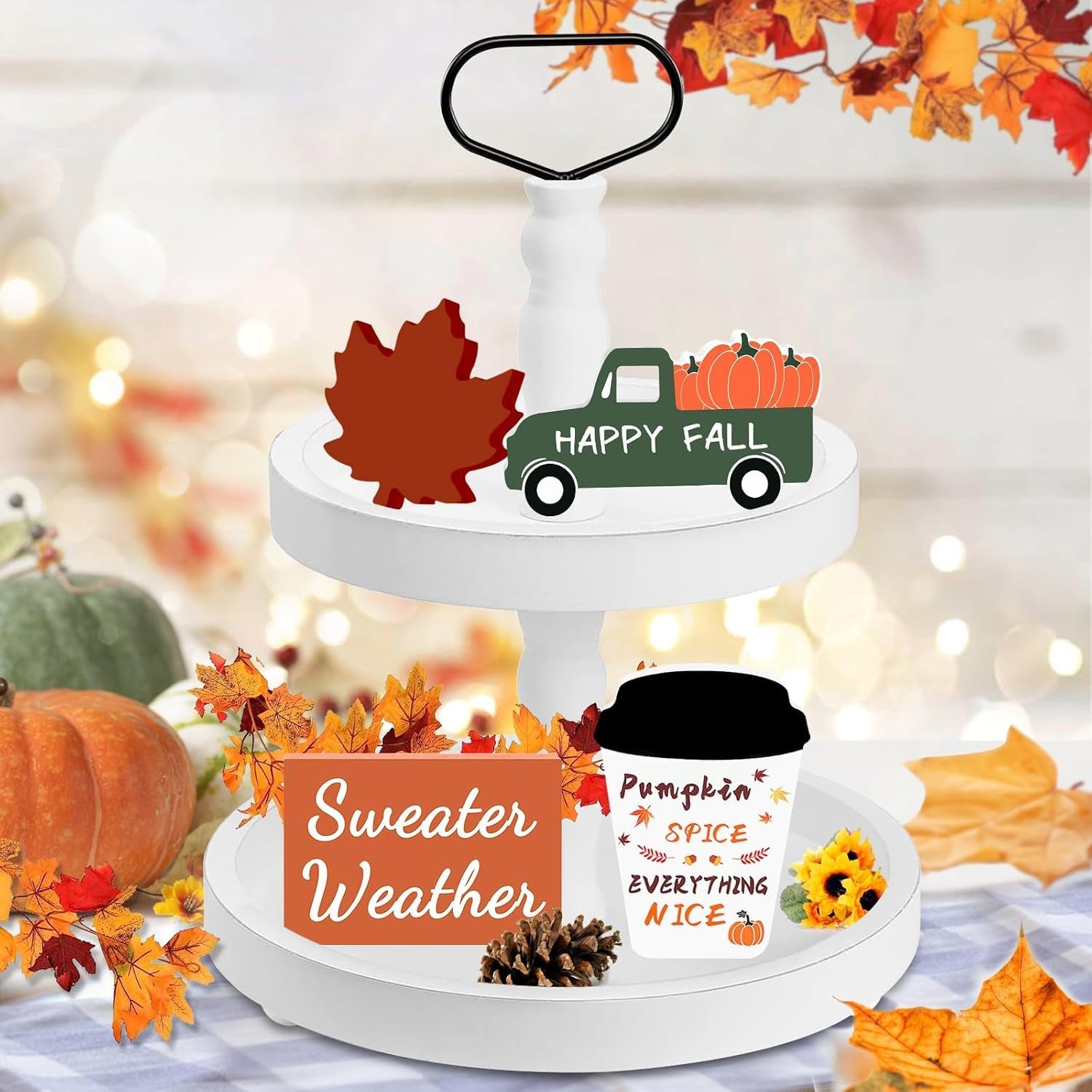 fall-decor-fall-decorations-for-home-4pcs-wooden-coffee-cup-maple-leaf-car-sweater-weather-sign-farmhouse-table-tiered-tray-decor-thanksgiving-decorations