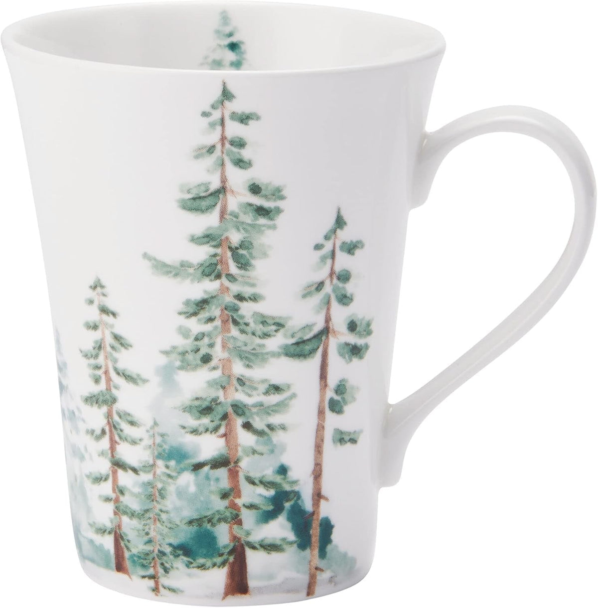 watercolor-forest-bone-china-lightweight-chip-resistant-16-piece-dinnerware-set-service-for-4-white