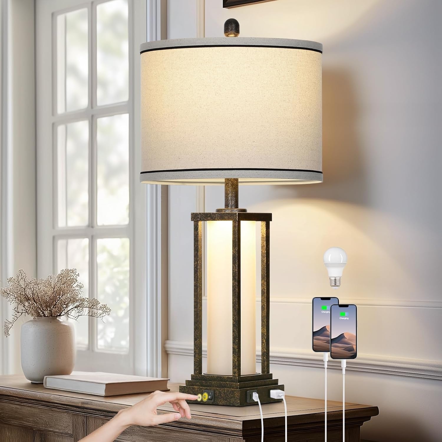 27inch-tall-bedside-table-lamps-with-charging-ports-for-living-room-traditional-lamp-with-night-light-for-bedroom-nightstand-single-bronze