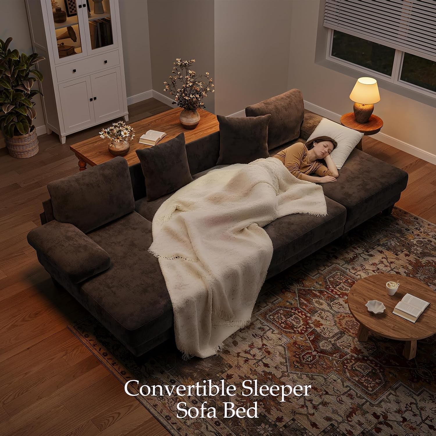 sleeper-sofa-with-pull-out-couch-bed-112-inch-couches-for-living-room-u-shaped-convertible-sofa-bed-chenille-brown