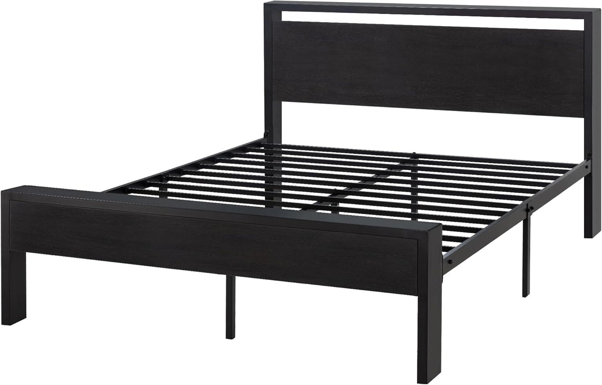 14-inch-queen-size-metal-platform-bed-frame-with-wooden-headboard-and-footboard-mattress-foundation-no-box-spring-needed-large-under-bed-storage-non-slip-without-noise-black-oak