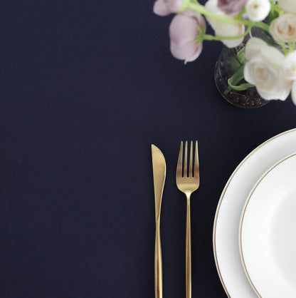 Navy Blue 48 Inch round Tablecloth, Waterproof Table Cloth8