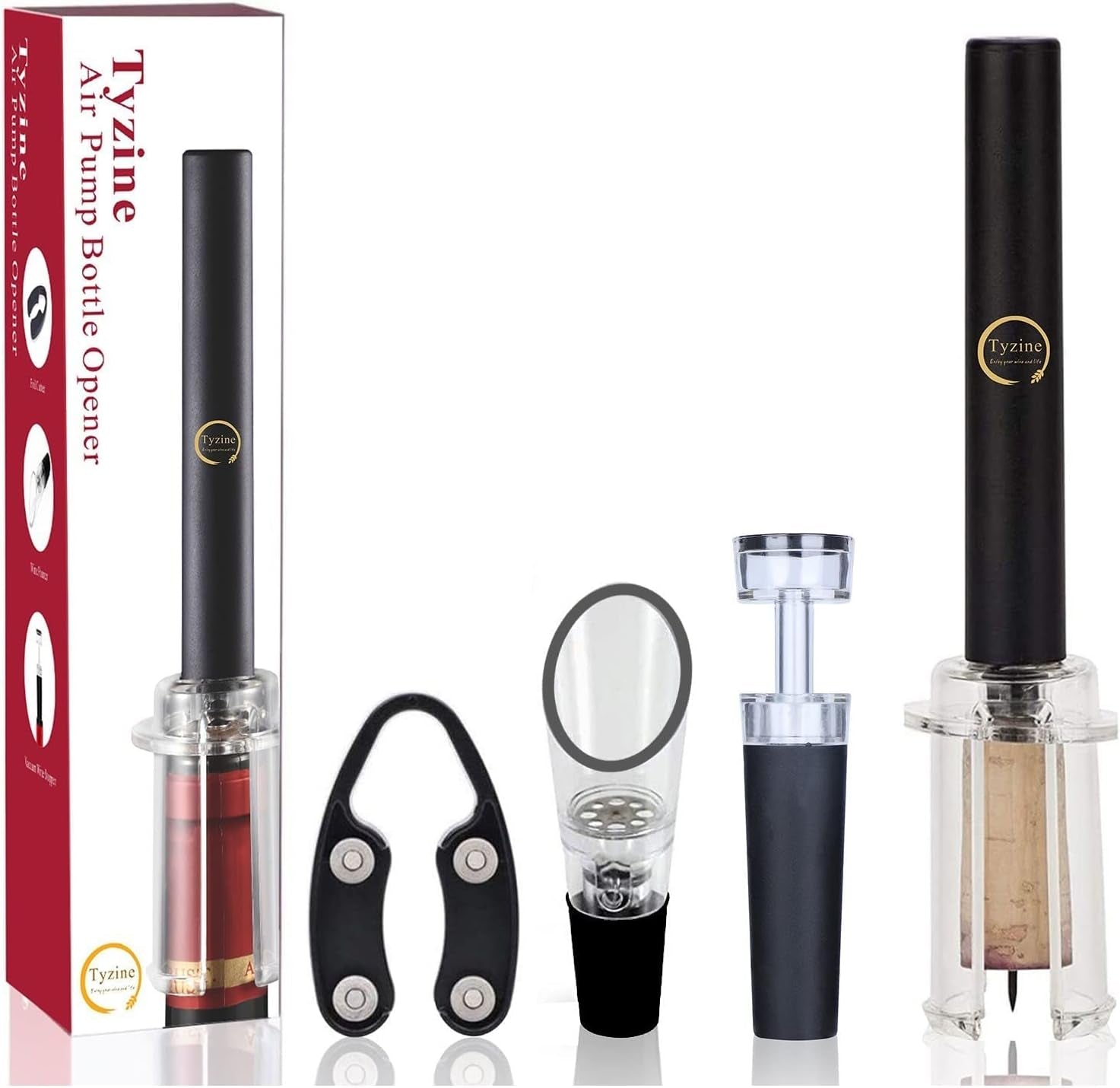 air-pressure-pump-bottle-opener-with-foil-cutter-aerator-pourer-vacuum-stopper4pcs-simple-cork-remover-efficient-corkscrew-bottle-opener-great-for-wine-lovers-perfect-wine-gift