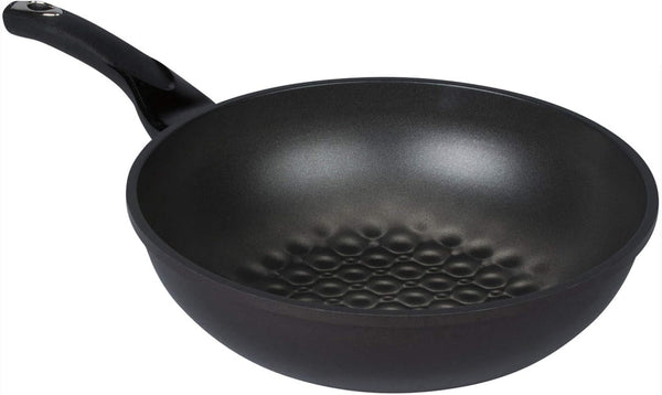 3D Marble Non-Stick, Non-Scratch Coating Wok Pan. (Made in Korea). (30Cm)2