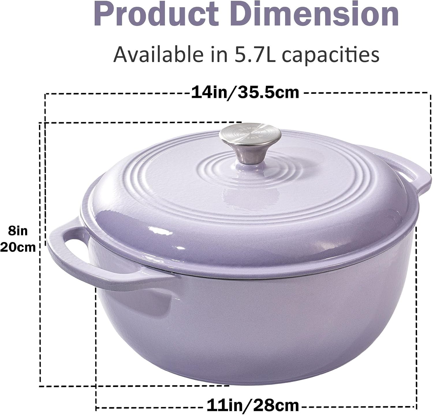6-quart-enameled-cast-iron-dutch-oven-pot-with-lid-heavy-duty-dutch-oven-for-bread-baking-braising-stews-roasting-oven-safe-up-to-500-f-dual-handles-purple-purple