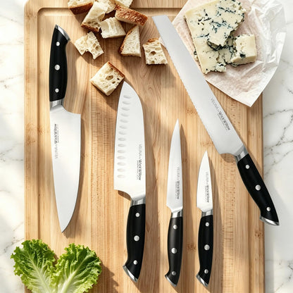 7” Santoku Knife – Sharp Forged German Steel Kitchen Knife5