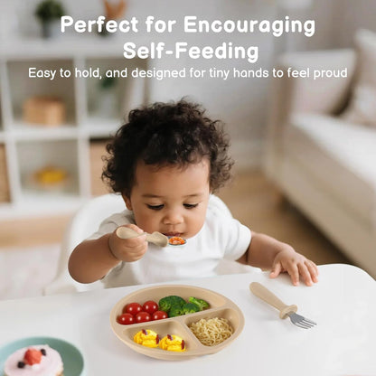Toddler Utensils, 6 Pack Children Safe Forks and Spoons Set | Kids Silverware Set with Silicone Handle, 18/8 Stainless Steel, BPA Free, Dishwasher Safe5