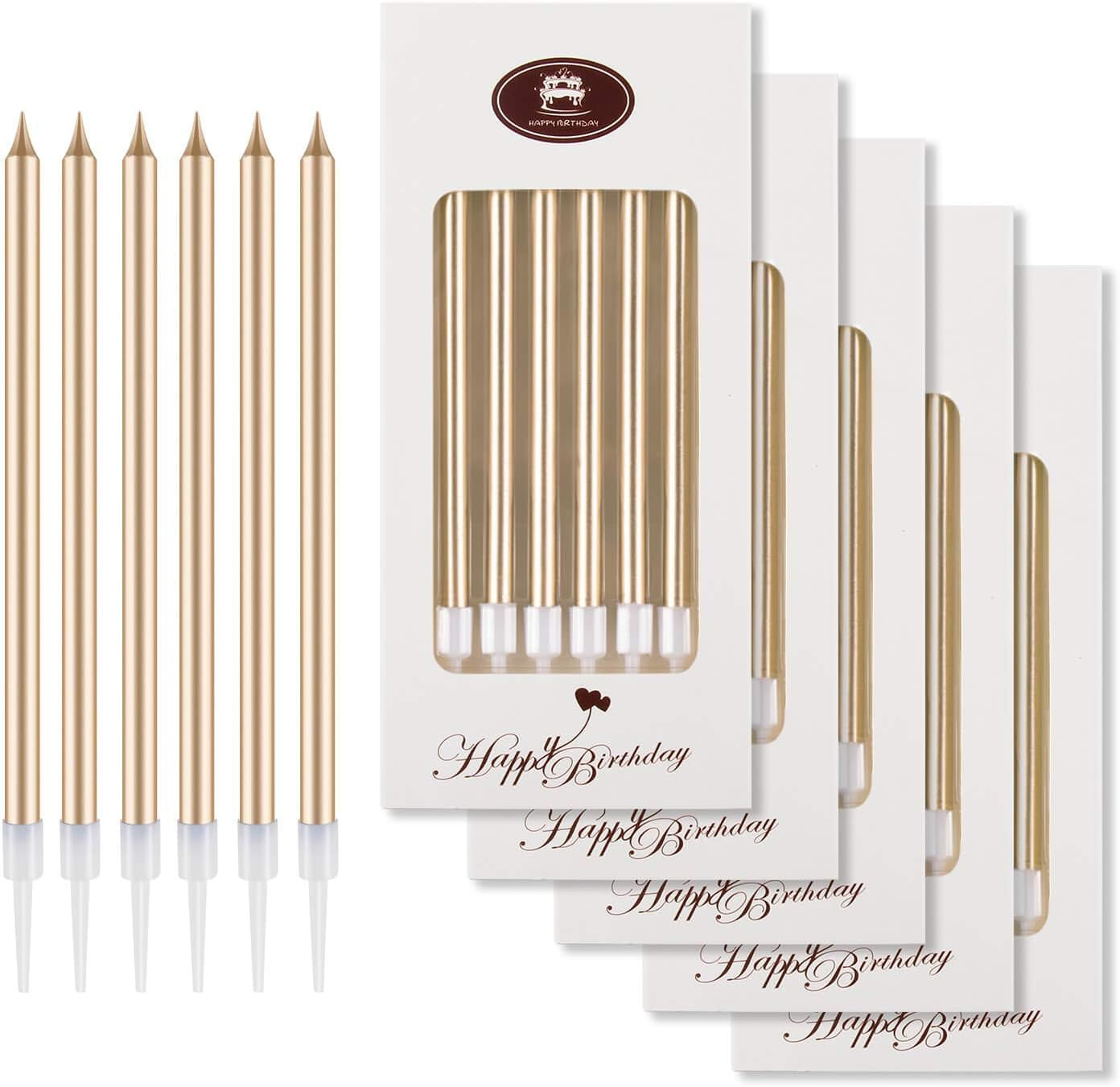 24-count-birthday-candles-long-thin-cake-candles-slow-burning-candles-for-birthday-wedding-lucky-party-decoration-champagne-gold