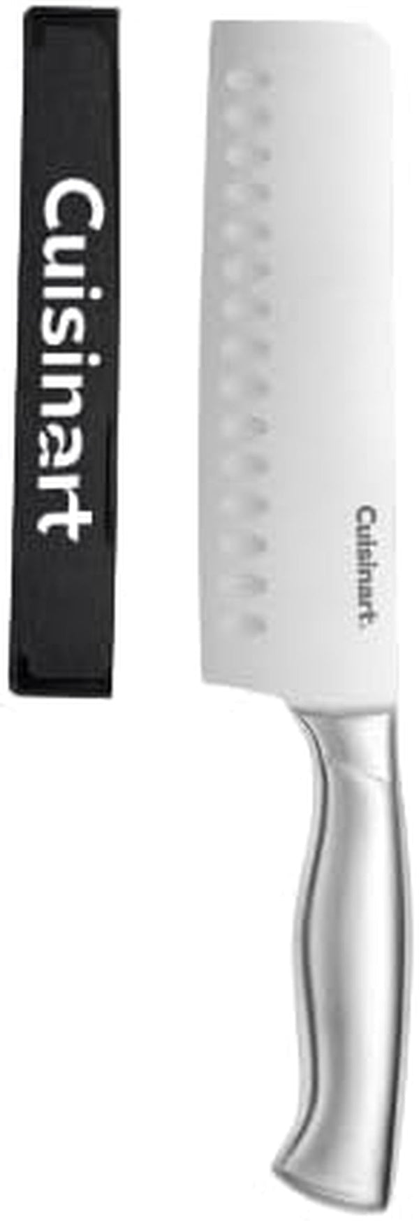 7" Nakiri Knife with Blade Guard, Stainless Steel Collection1