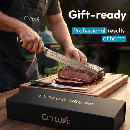 Carving Knife Set for BBQ & Brisket, 12" Slicing & 6" Boning Knife7