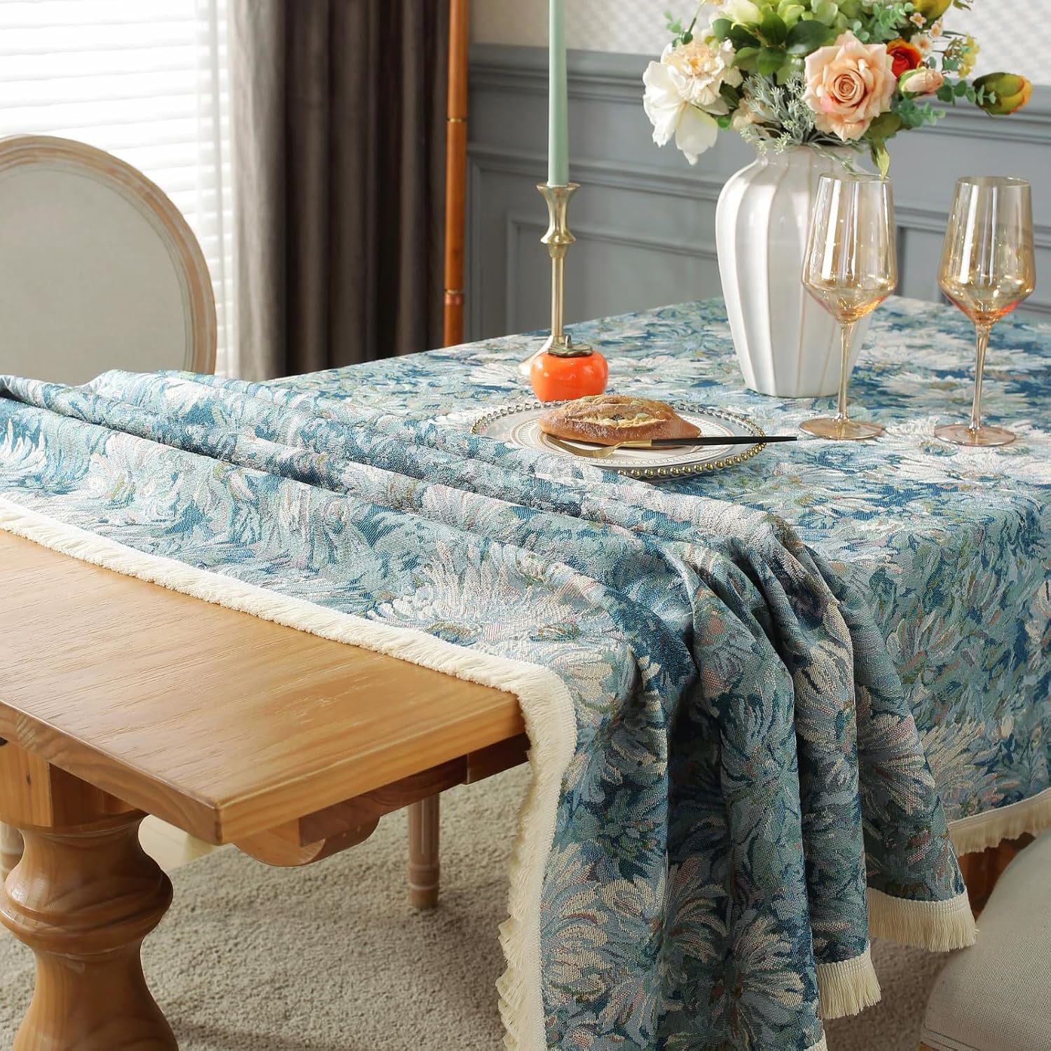 cotton-linen-tablecloth-for-rectangle-tables-78x54-inch