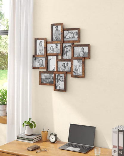 12-Pack 4 X 6 Collage Picture Frames with Glass Front8