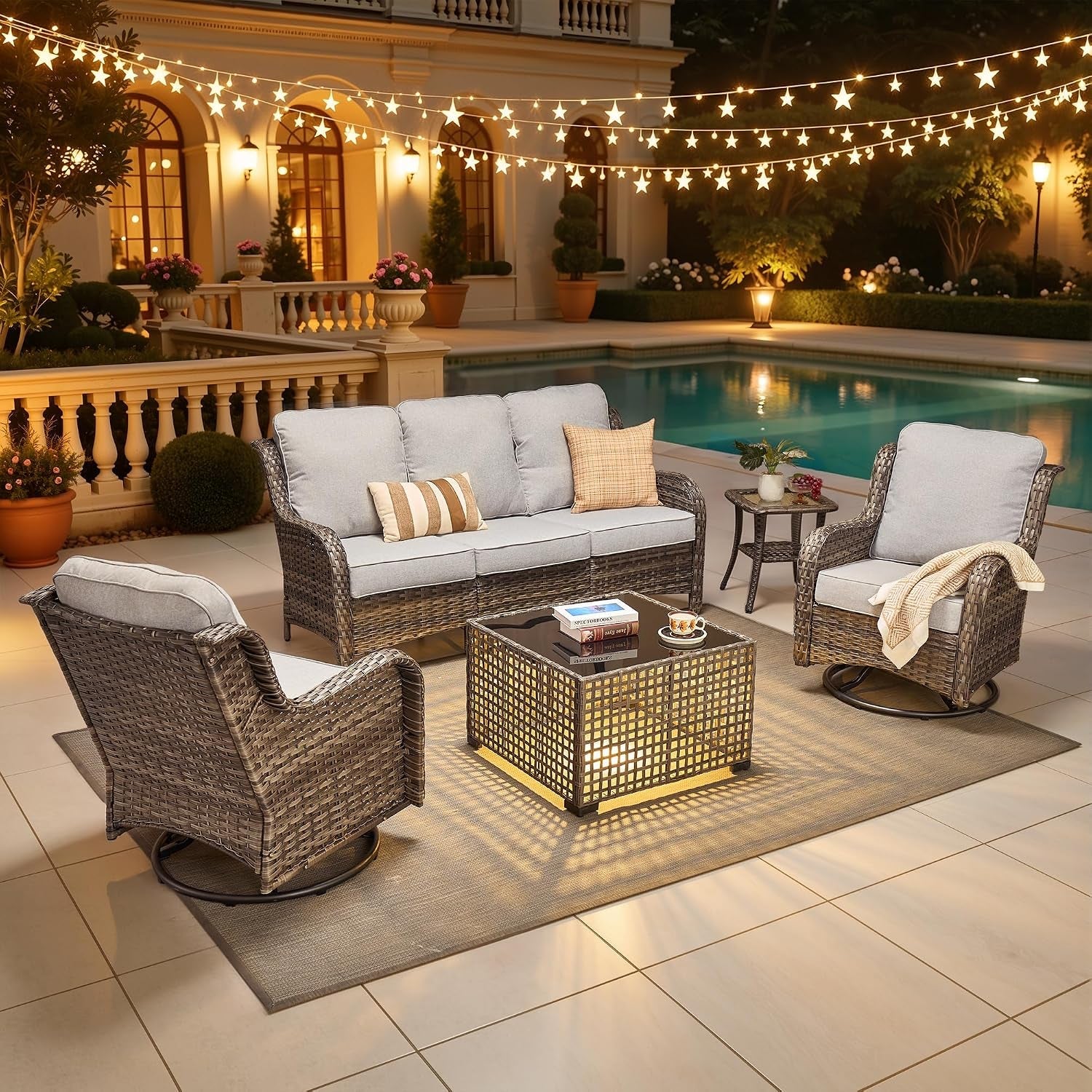 5-pieces-outdoor-patio-furniture-set-wicker-conversation-set-with-tall-back-couch-swivel-chairs-and-solar-table-gray-wicker-gray-cushion