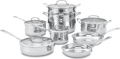 Contour Stainless 13-Piece Cookware Set1