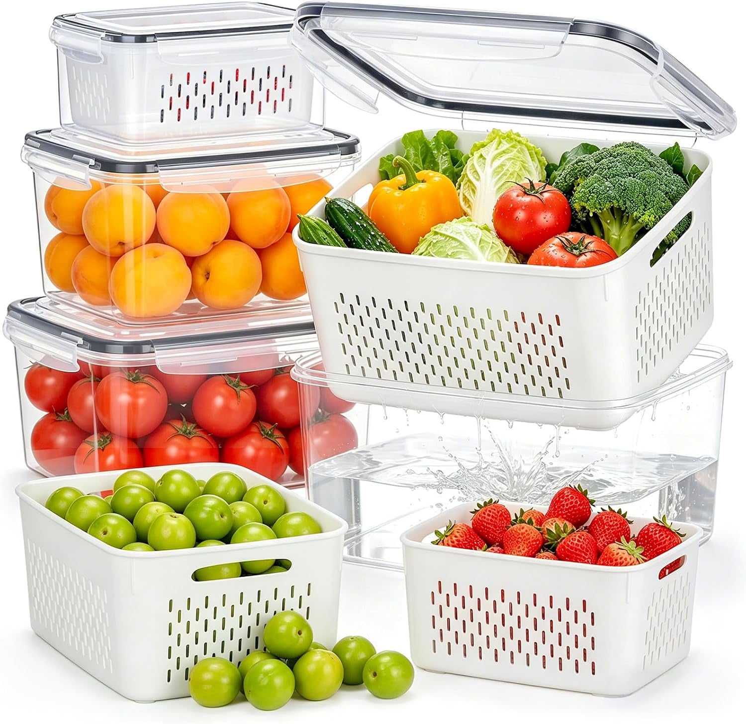 4-pack-fruit-storage-containers-for-fridge-set-produce-containers-for-fridge-with-strainer-plastic-reusable-fridge-organizers-and-storage-for-berry-salad-lettuce-size-3-4-1-8-0-9-0-4qt