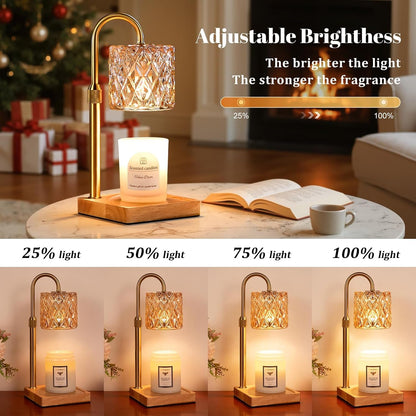 Candle Warmer Lamp with Timer,Wax Melt Warmer Housewarming Gifts for Women2