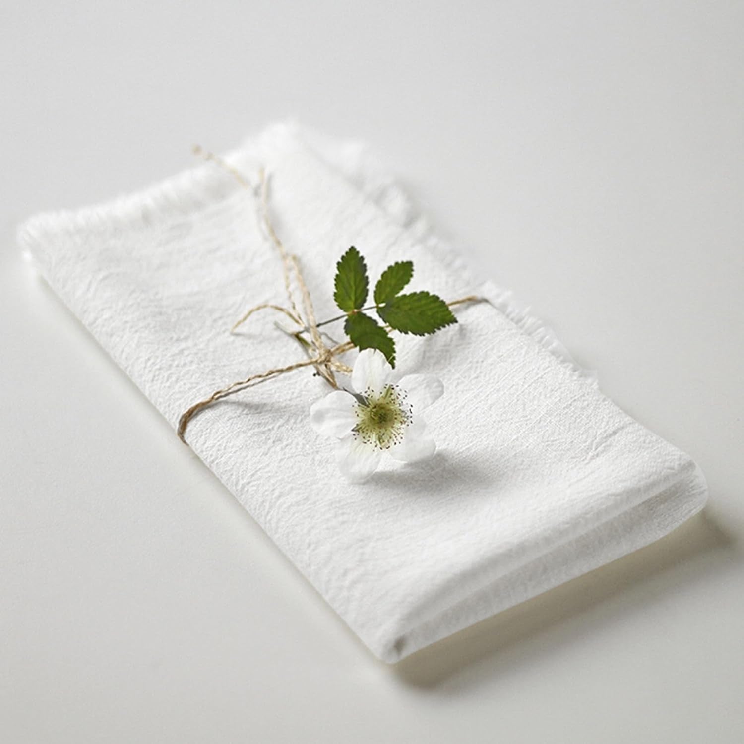 handmade-cloth-napkins-100-cotton-napkins-with-fringe-delicate-handmade-cloth-napkins-for-dinners-parties-weddings-and-more-18-x-18-inch-set-of-4-white