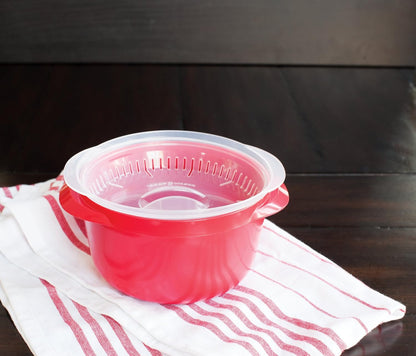 Microwave Multi-Boiler, 5.5 Cup, Red2