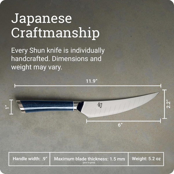 Shiranami 6" Boning & Fillet Knife5