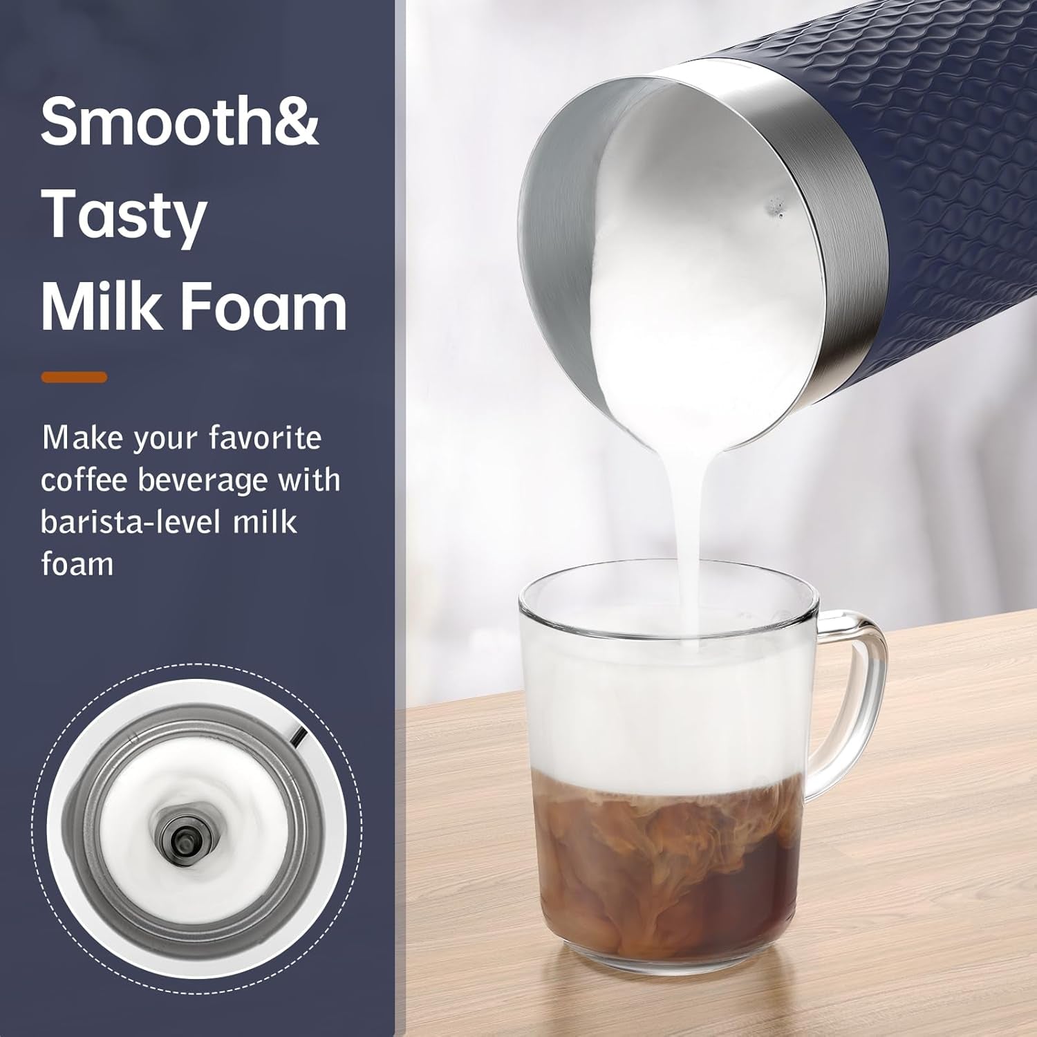 milk-frother-4-in-1-electric-automatic-milk-steamer-blue-warm-and-cold-foam-maker-and-milk-warmer-for-latte-macchiato-cappuccino-hot-chocolate