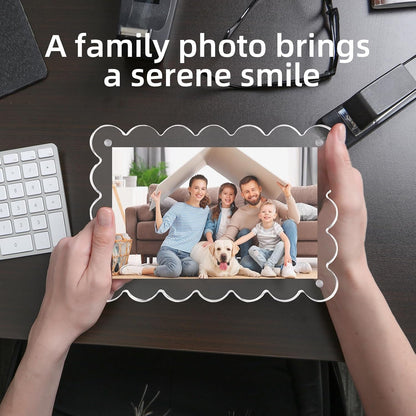 3 Pack 4X6 Acrylic Picture Frame, Double-Sided Tabletop Display8
