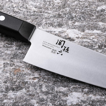 AB5420 Santoku Knife, Seki Magoroku, Stainless Steel, 6.5 Inches (165 Mm), Dishwasher Safe, Made in Japan2