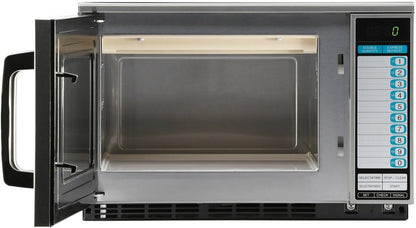 R25JTF Commercial Microwave Oven, 2100W, Heavy-Duty, 0.70 Cu. Ft. Stainless Steel, 20 Program Inputs, 3-Stage Cooking, Selectapower™, Express Defrost™, Digital Display4