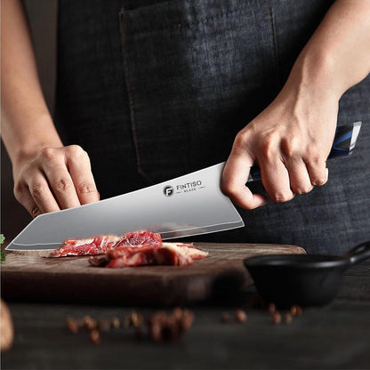 Kitchen Knife in Japanese High Carbon Steel 2026 New Upgrade,Professional High-Class Chef Knife 8 Inch,Non-Slip G10 Handle Ergonomic Single Knife Kitchen Set for Home Use6