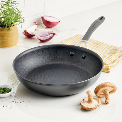 A1 Series with Scratchdefense Technology Nonstick Induction Frying Pan/Skillet, 12 Inch, Graphite4
