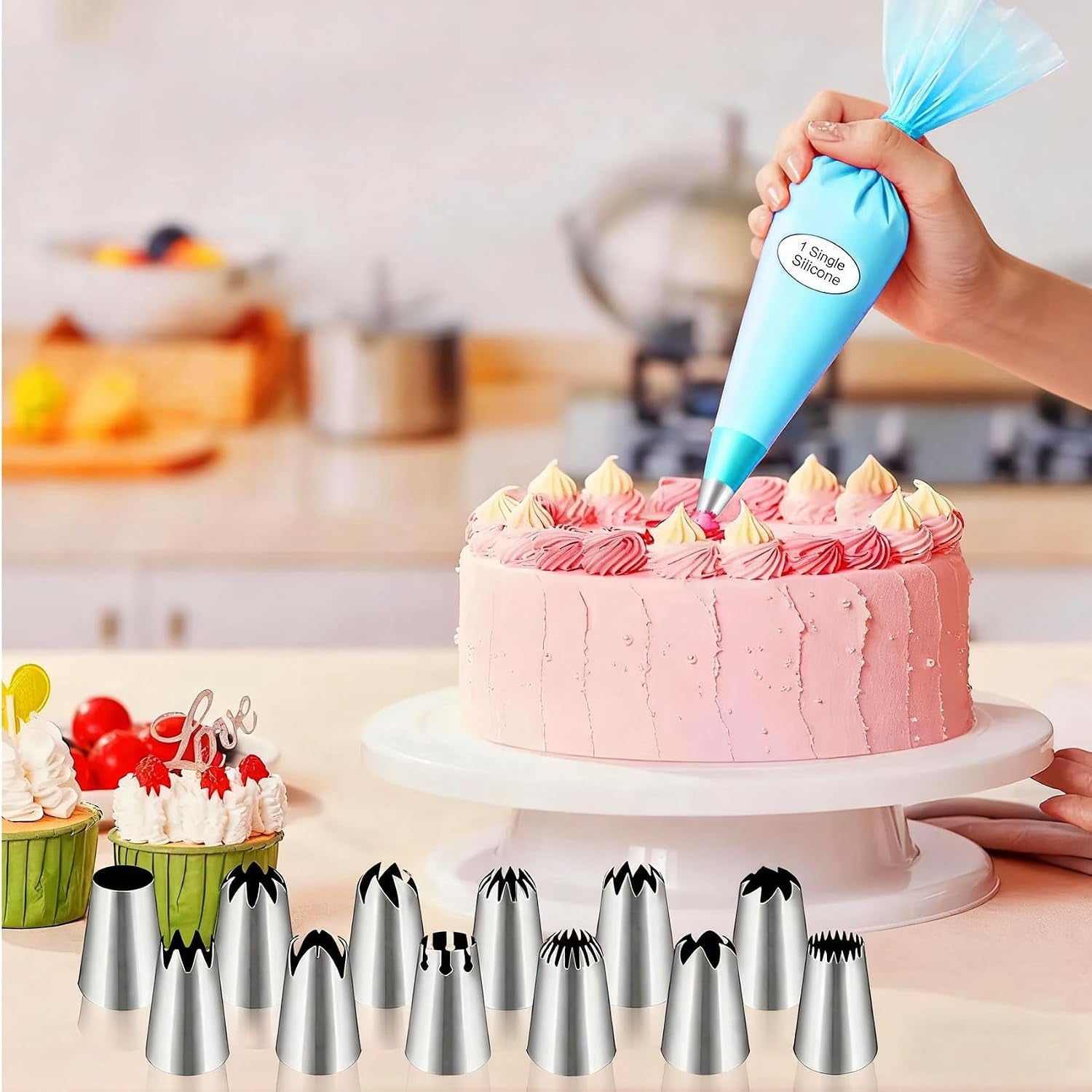 large-piping-tips-set-14pcs-reusable-stainless-steel-icing-nozzles-kit-cake-decorating-tools-for-cupcake-cookie-pastrys-dough
