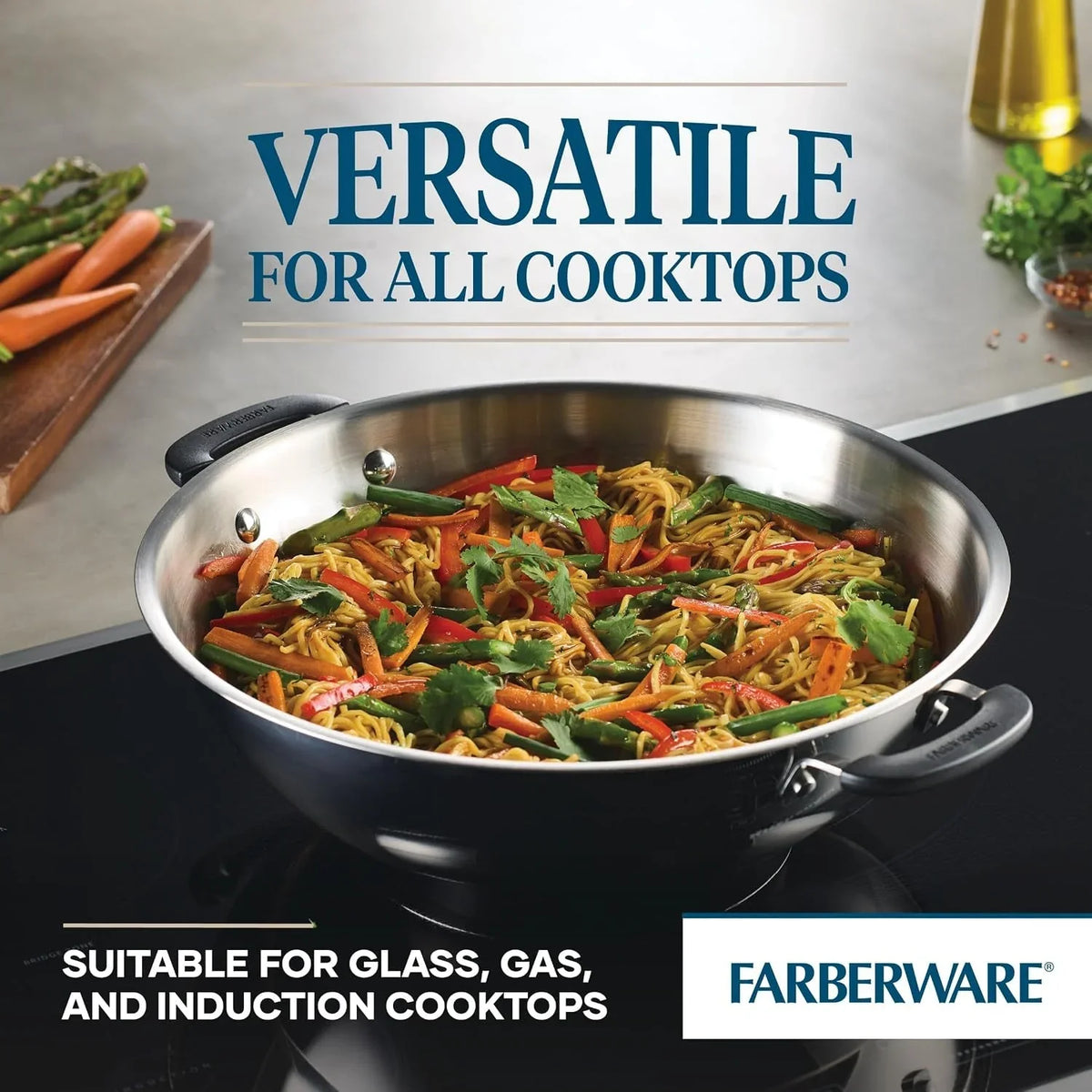 brilliance-stainless-steel-wok-stir-fry-pan-induction-suitable-dishwasher-and-metal-utensil-safe-14-inch-stainless-steel