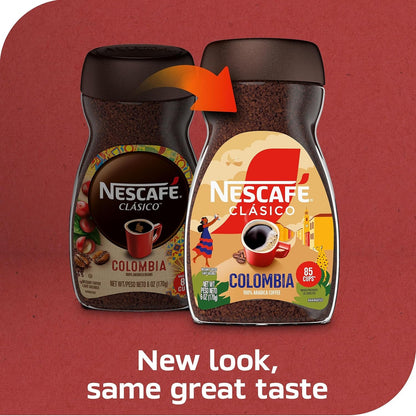 NESCAFÉ Clasico Colombia Origin Instant Coffee, 6 Oz Jar | Single-Origin Colombian Instant Coffee; Single 170 G (6 Oz) Jar2