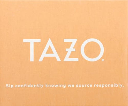 TAZO Wild Sweet Orange Herbal Tea Bags 20-Count Caffeine Free Unsweetened Hot Tea with Orange Peel Lemongrass Citrus Herbs Licorice Root Natural Flavors Non-Gmo Kosher8
