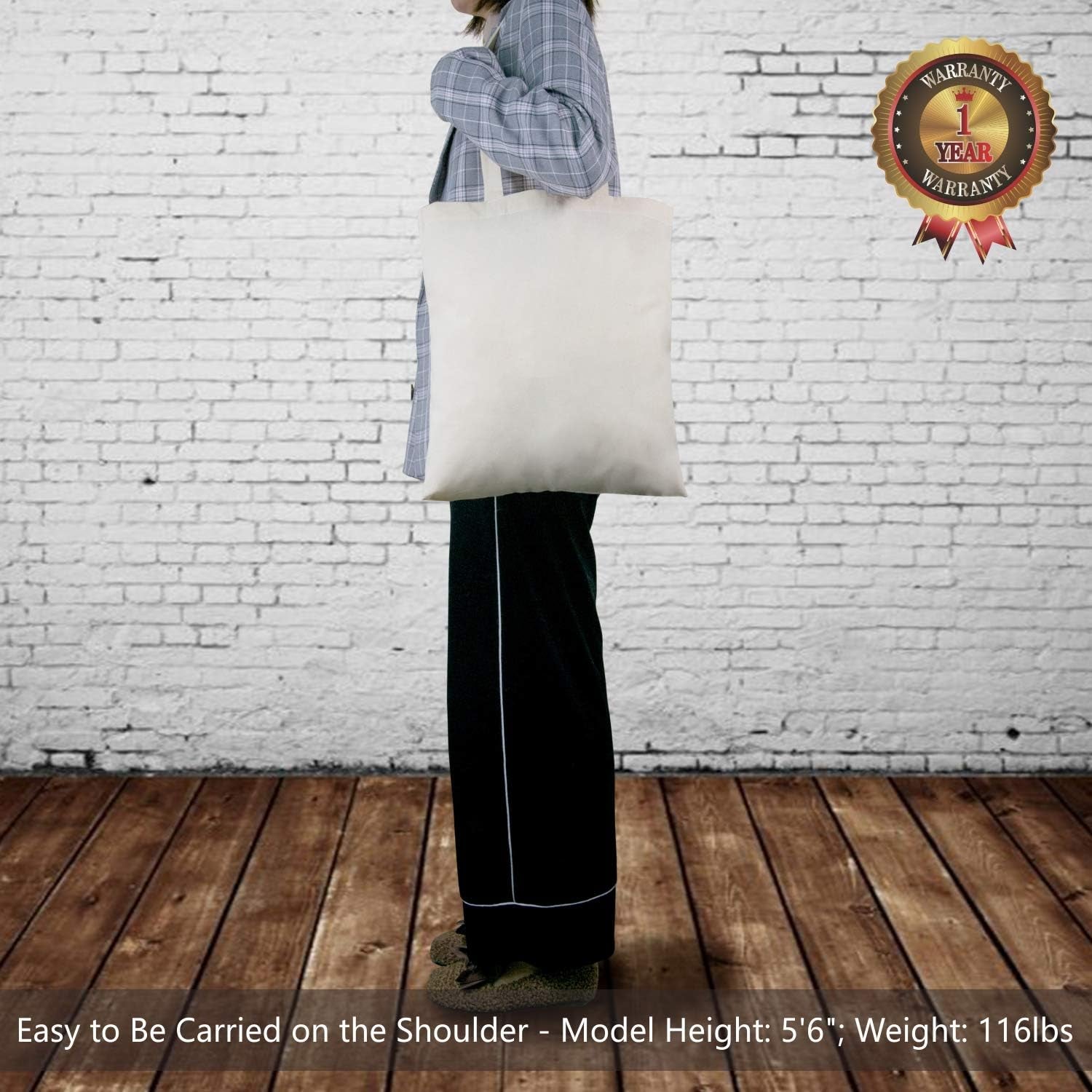 12-pack-economical-16x15-cotton-tote-bags-lightweight-medium-reusable-grocery-shopping-cloth-bags-suitable-for-diy-advertising-promotion-gift-activity