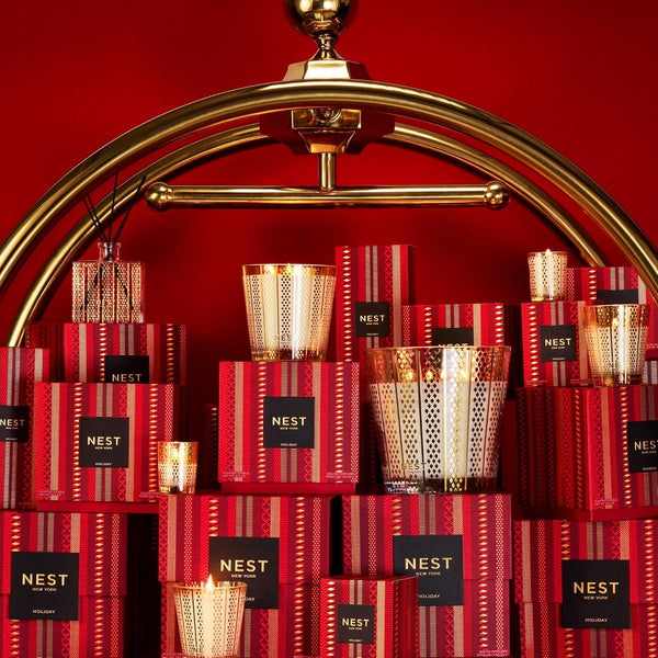 NEST New York Scented Classic Christmas Candle, Holiday - 8.1 Oz - up to 60-Hour Burn Time - Reusable Glass Vessel6