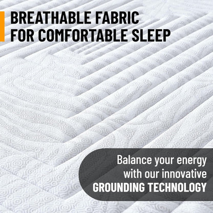Twin 11" Safari Firm Hybrid Mattress - Made in USA - Unyielding Support & Durability - Individually Pocketed Coils & Certipur-Us Foam - Fiberglass-Free - Bed in a Box4