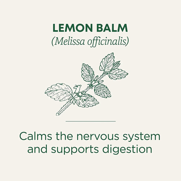 Organic, Lemon Balm - Supports Stress Relief & Digestive Health - Kosher, Non-Gmo, Caffeine-Free, Compostable - 16 Tea Bags | Soothes the Digestive Tract & Promotes Respiratory Health, Kosher, Non-Gmo, Caffeine-Free5