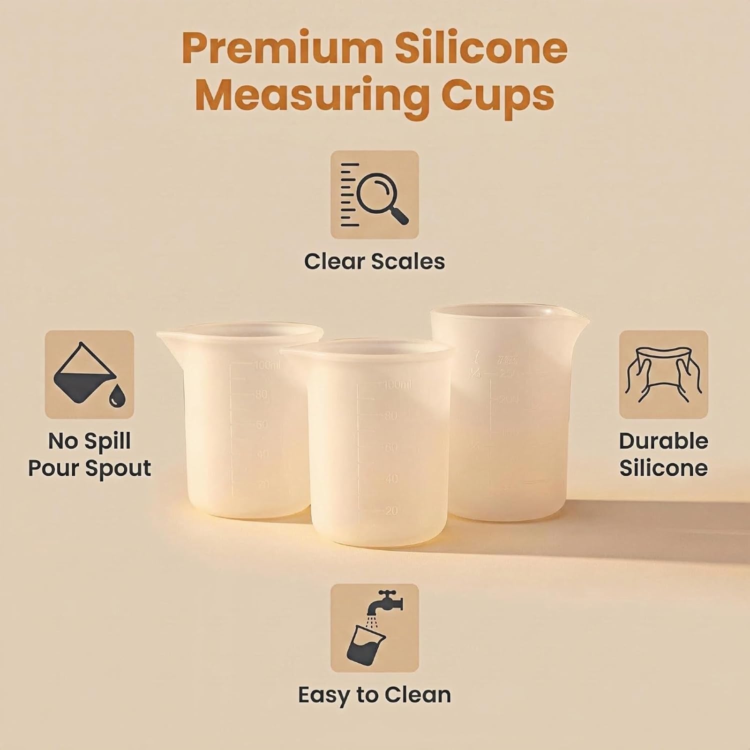 silicone-measuring-cups-for-resin-3-pack-2x100ml-1x250ml-no-spill-pouring-spout-reusable-mixing-cups-for-epoxy-resin-diy-crafts