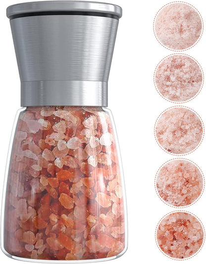 Original Stainless Steel Salt or Pepper Grinder - Top Spice Mill with Ceramic Blades, Brushed Stainless Steel and Adjustable Coarseness by Pepper Grinder （Single Package）1